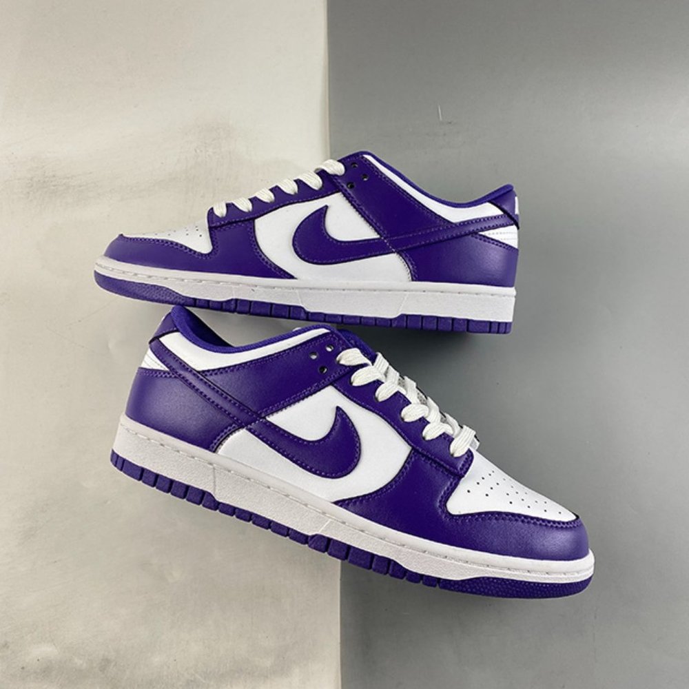 Nike Dunk Low Championship Court Purple Sneakers